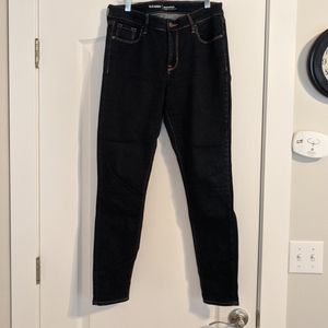 Old Navy, dark wash, skinny jeans, size 8